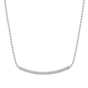Rosato Okouzlující stříbrný náhrdelník se zirkony Bianca RZBI01 obraz