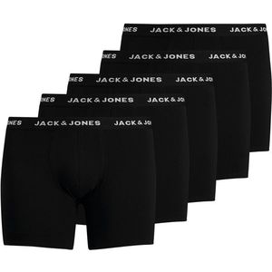 Jack&Jones PLUS 5 PACK - pánské boxerky JACHUEY 12194944 Black XXL obraz