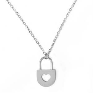 Vuch Romantický ocelový náhrdelník Secret Silver obraz