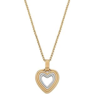 Skagen Romantický pozlacený náhrdelník se srdíčkem Kariana SKJ1679998 obraz