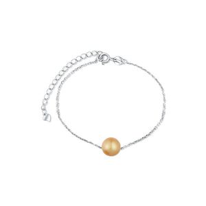 JwL Luxury Pearls Stříbrný náramek se zlatou perlou z jižního Pacifiku JL0728 obraz