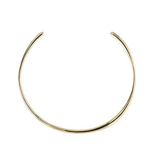 PDPAOLA Moderní pozlacený náhrdelník PIROUETTE Gold CO01-387-U obraz