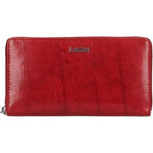 Lagen Dámská kožená peněženka LG-2161 WINE RED obraz