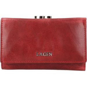 Lagen Dámská kožená peněženka LG-2167 PORT WINE obraz