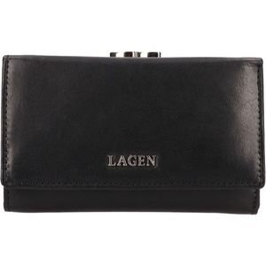 Lagen Dámská kožená peněženka LG-2167 BLK obraz