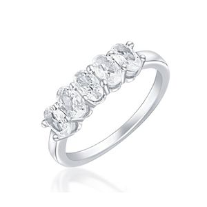 JVD Elegantní stříbrný prsten se zirkony SVLR0705XH2BI 52 mm obraz