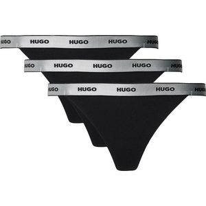 Hugo Boss 3 PACK - dámská tanga HUGO 50502802-001 XL obraz