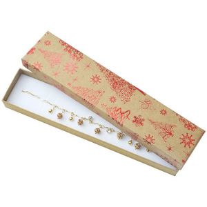 JK Box Vánoční dárková papírová krabička KX-9/A7 obraz