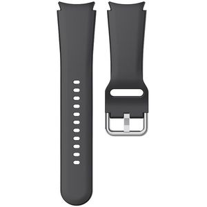 4wrist Řemínek pro Samsung Watch4 - Silicone Black obraz
