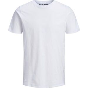 Jack&Jones Pánské triko JJEORGANIC BASIC Slim Fit 12156101 White XXL obraz