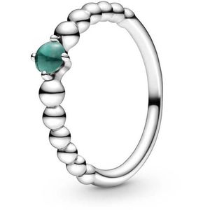 Pandora Stříbrný prsten pro ženy narozené v květnu 198867C05 50 mm obraz