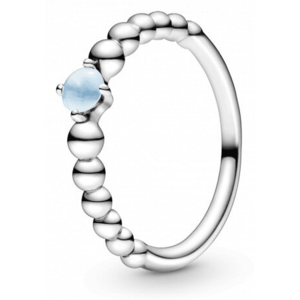 Pandora Stříbrný prsten pro ženy narozené v prosinci 198867C07 52 mm obraz