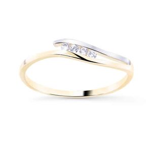 Cutie Diamonds Krásný bicolor prsten ze zlata s brilianty DZ8026-00-X-1 57 mm obraz