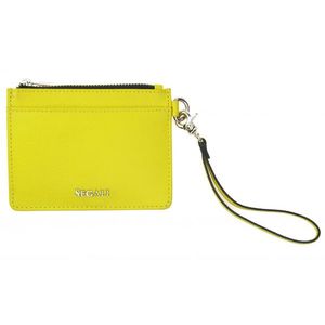 SEGALI Kožená mini peněženka-klíčenka 7290 A neon lime obraz