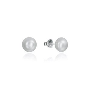 Viceroy Elegantní minimalistické náušnice s perlou Clasica 5090E000-67 0, 7 cm obraz
