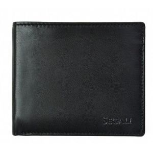 SEGALI Pánská kožená peněženka 7479 black obraz