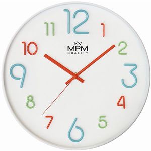 MPM Quality Designové hodiny Neonic s plynulým chodem E01.3459.00 obraz
