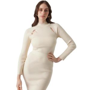 Vero Moda Dámský svetr VMKARIS 10290675 Birch L obraz