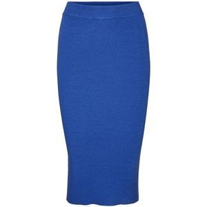 Vero Moda Dámská sukně VMKARIS 10290677 Beaucoup Blue M obraz