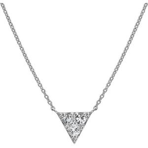 Hot Diamonds Třpytivý stříbrný náhrdelník s diamantem Stellar DN173 obraz