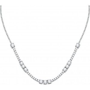 Morellato Luxusní náhrdelník s čirými zirkony Scintille SAQF01 obraz