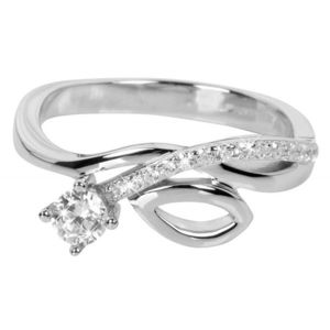 Silver Cat Stříbrný prsten s čirými zirkony SC233-011218201 60 mm obraz