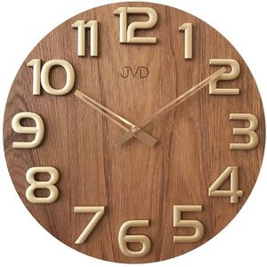 JVD Nástěnné hodiny dřevěné HT97.5 obraz
