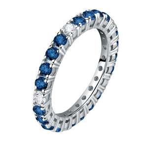 Morellato Okouzlující stříbrný prsten se zirkony Tesori SAIW170 54 mm obraz