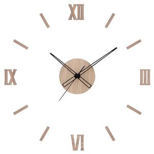 Prim Dřevěné designové hodiny světle hnědé PRIM Remus E07P.4337.51 obraz
