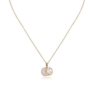 Viceroy Hravý pozlacený náhrdelník se zirkony Elegant 13080C100-90 obraz