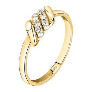 Morellato Pozlacený prsten s krystaly Torchon SAWZ13 54 mm obraz