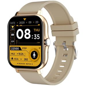 Wotchi Smartwatch WO2GTG - Gold Silicone obraz