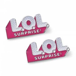 L.O.L. Surprise! Růžové peckové náušnice pro dívky LOL Logo L2012STLOL obraz