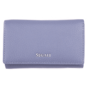 SEGALI Dámská kožená peněženka 7074 B lavender obraz