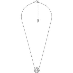 Michael Kors Slušivý stříbrný náhrdelník se zirkony MKC1634AN040 obraz