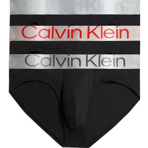 Calvin Klein 3 PACK - pánské slipy NB3129A-GTB M obraz