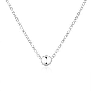 Beneto Minimalistický stříbrný náhrdelník AGS1011/47 obraz