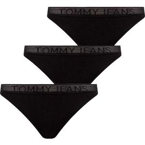 Tommy Hilfiger 3 PACK - dámská tanga PLUS SIZE UW0UW04711-0R7-plus-size XL obraz