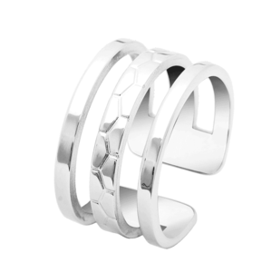 Pierre Lannier Minimalistický ocelový prsten Ariane BJ07A310 52 mm obraz