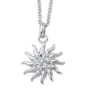 CRYSTalp Krásný náhrdelník s krystaly Energy Sun 32171.R obraz
