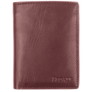 SEGALI Pánská kožená peněženka 7476 brown obraz