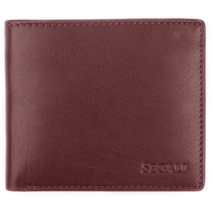 SEGALI Pánská kožená peněženka 7479 brown obraz