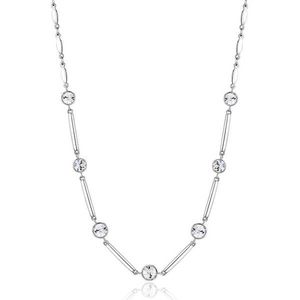 Brosway Slušivý ocelový náhrdelník s čirými krystaly Affinity BFF158 obraz
