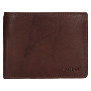 Lagen Pánská kožená peněženka W-8053 - D.BRN obraz