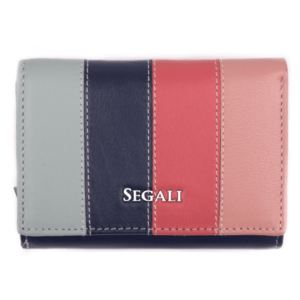 SEGALI Dámská kožená peněženka 7406 multi obraz