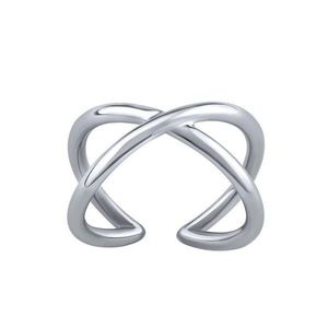 Silvego Slušivý otevřený stříbrný prsten Arin Infinity RMM22726 obraz