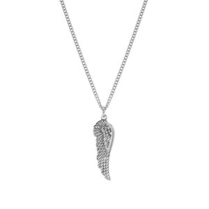 Troli Ocelový náhrdelník s andělským křídlem (řetízek, přívěsek) obraz