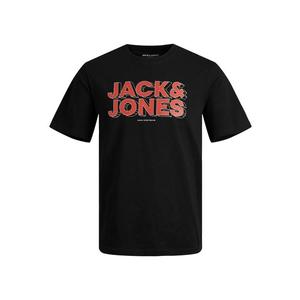 Jack&Jones Pánské triko JCOSPACE Standard Fit 12243940 black S obraz