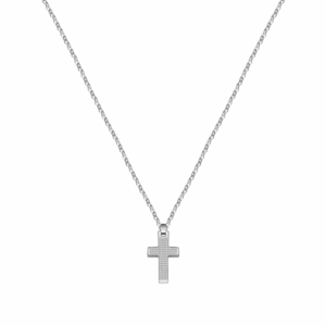 Morellato Pánský ocelový náhrdelník s křížkem Motown SALS45 obraz