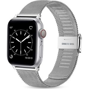 4wrist Milánský tah pro Apple Watch - Silver 42/44/45/49 mm obraz